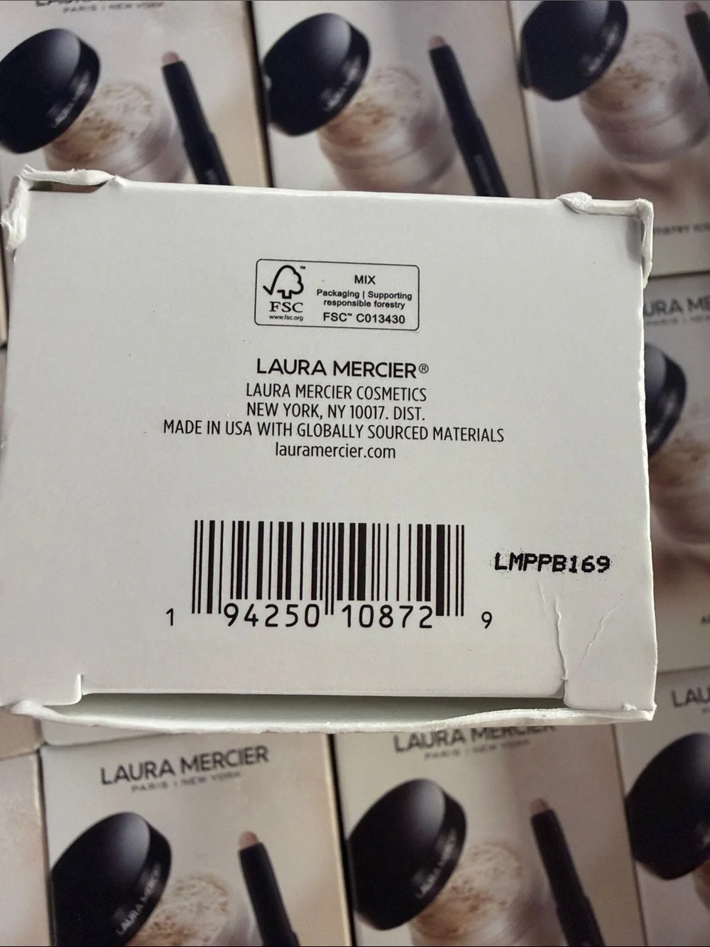 laura mercier Loose Setting Powder & Highlight Stick Duo in Beige and Black